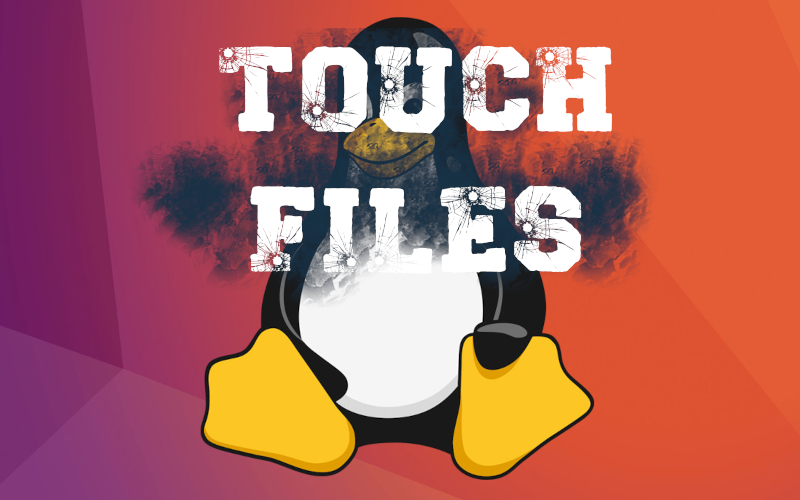 touch file linux command